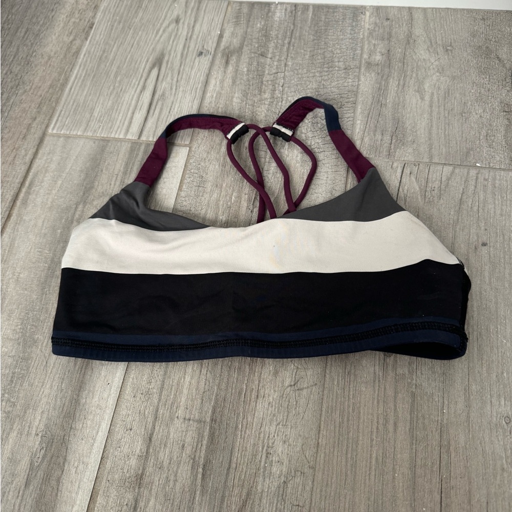 Striped Vintage Lululemon Bra